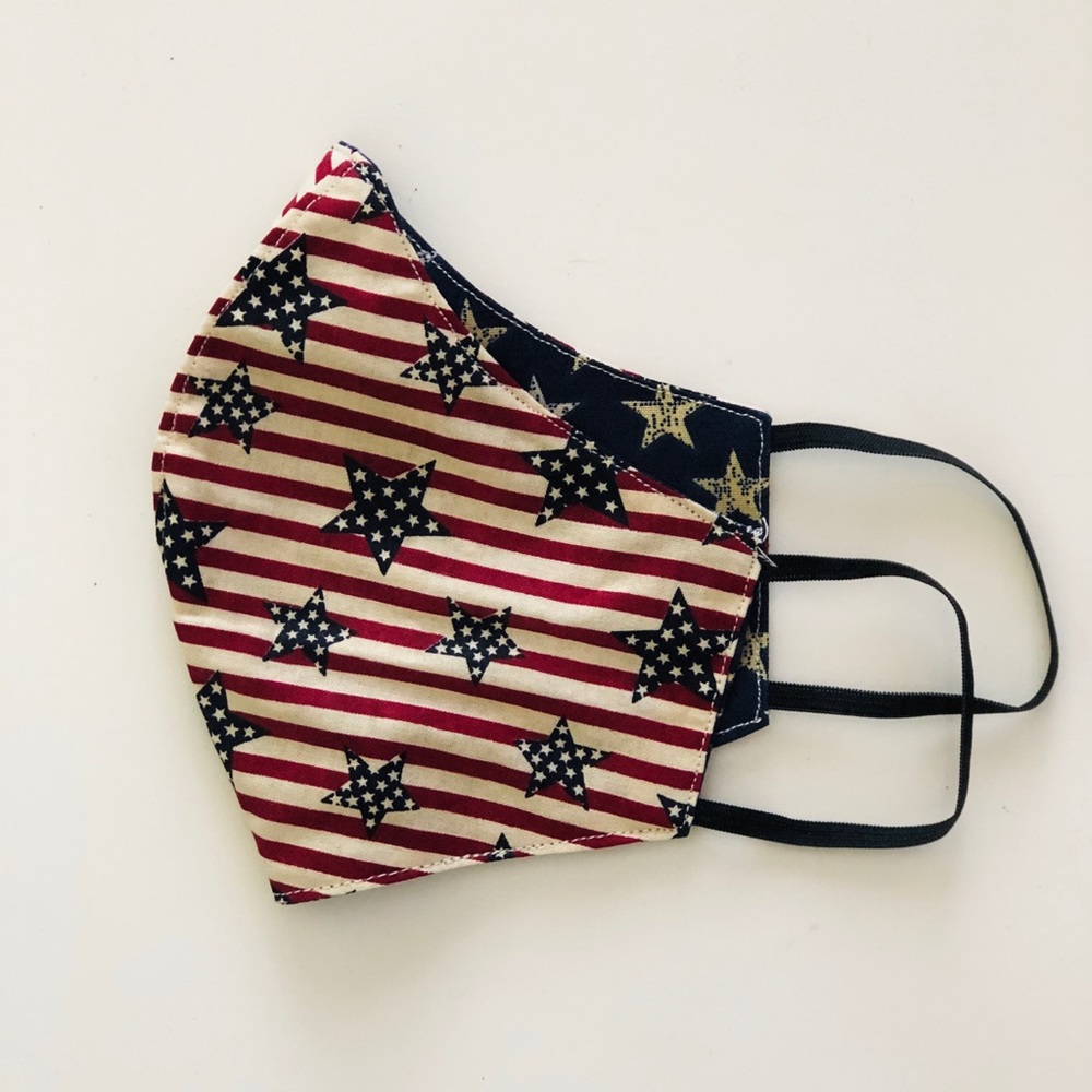 Reversible Stars & Stripes Face Mask